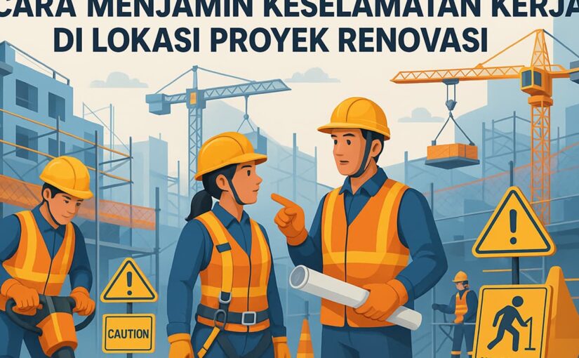 Cara Menjamin Keselamatan Kerja di Lokasi Proyek Renovasi