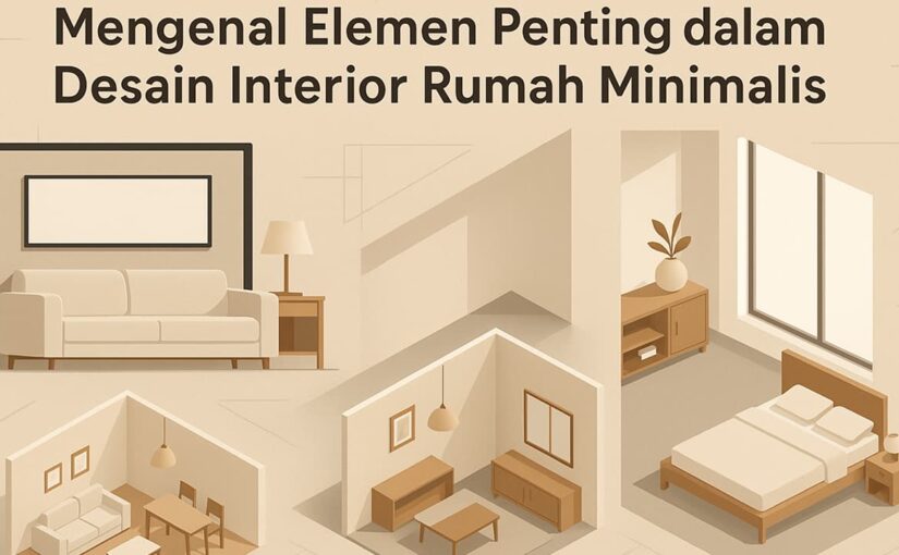 Mengenal Elemen Penting dalam Desain Interior Rumah Minimalis